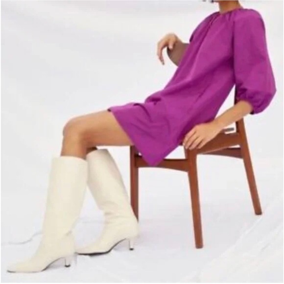 ❤️Aritzia Wilfred Cava Taffeta Trapeze Dress - Picture 5 of 5